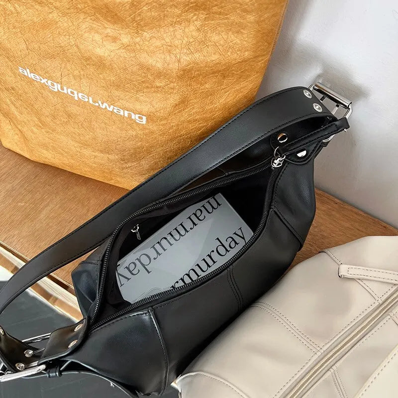 Y2K Motorcycle Shoulder Bag