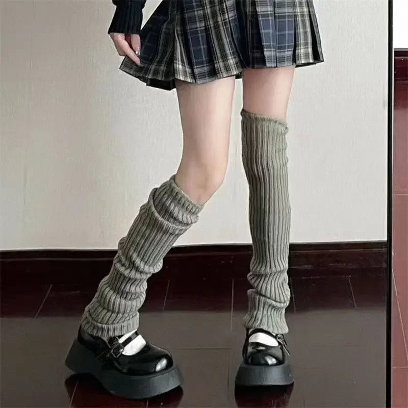 42/52/72cm Knit Lolita Leg Warmers