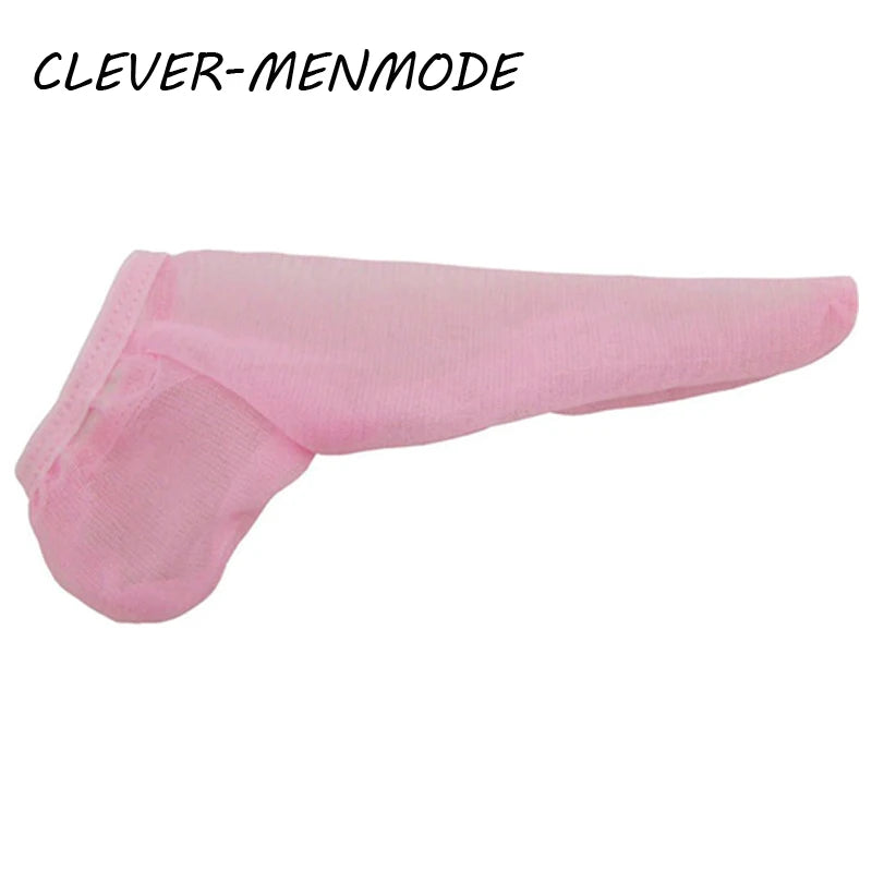 Men's Fishnet Pouch Thong