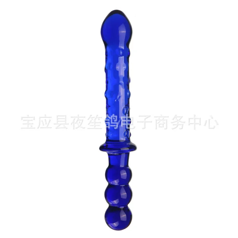Crystal Glass G-Spot & Anal Wand