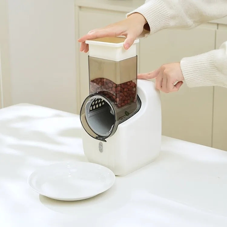 Time-Saving Kitchen Gadget for Healthy Meals，Professional Electric Mandoline Slicer, Fast Vegetable Shredder & Dicer,