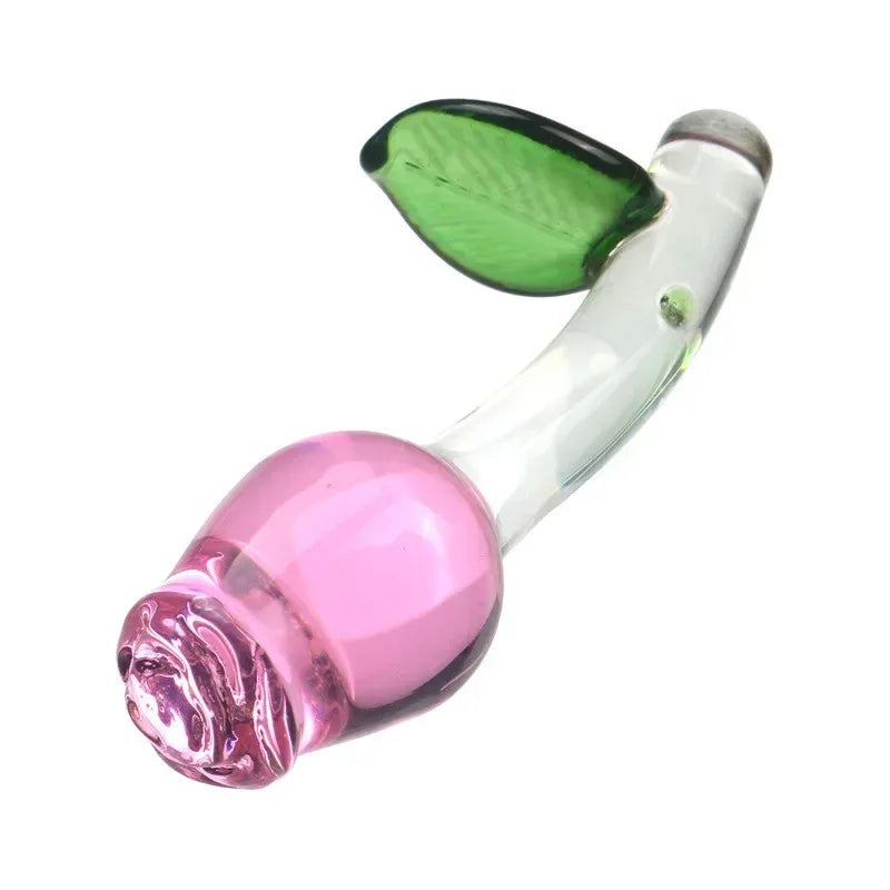 Crystal Glass Anal Bead & Plug