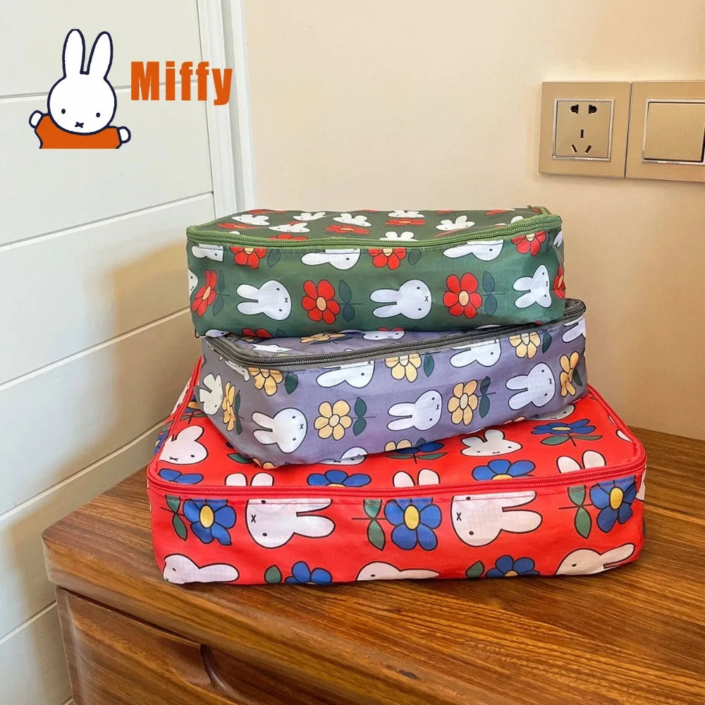 Miffy Waterproof Travel Packing Cubes