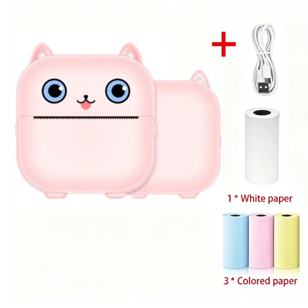 Mini Bluetooth Pocket Thermal Photo & Label Printer