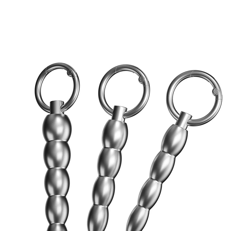 Stainless Steel Beaded Urethral Sound