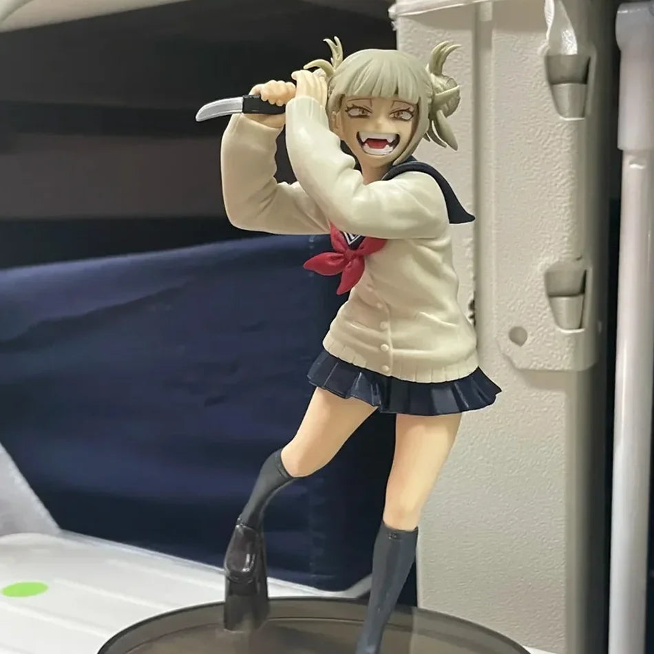MHA Toga Himiko Anime Figurine - PVC Standing Action Model Doll for Boys And Girls Perfect Anime Collectible Gift for Fans