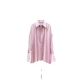 2026 Women's Fashion Shirt — Silk, Loose-Fit, Casual Top & Tee | Y2K-Inspired New Arrival | Versatile Commuter Style Pullover