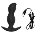 Electric-Stimulation Silicone Anal Bead & Plug