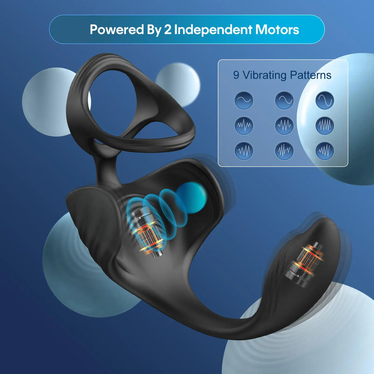 App-Control Prostate Massager with Ring