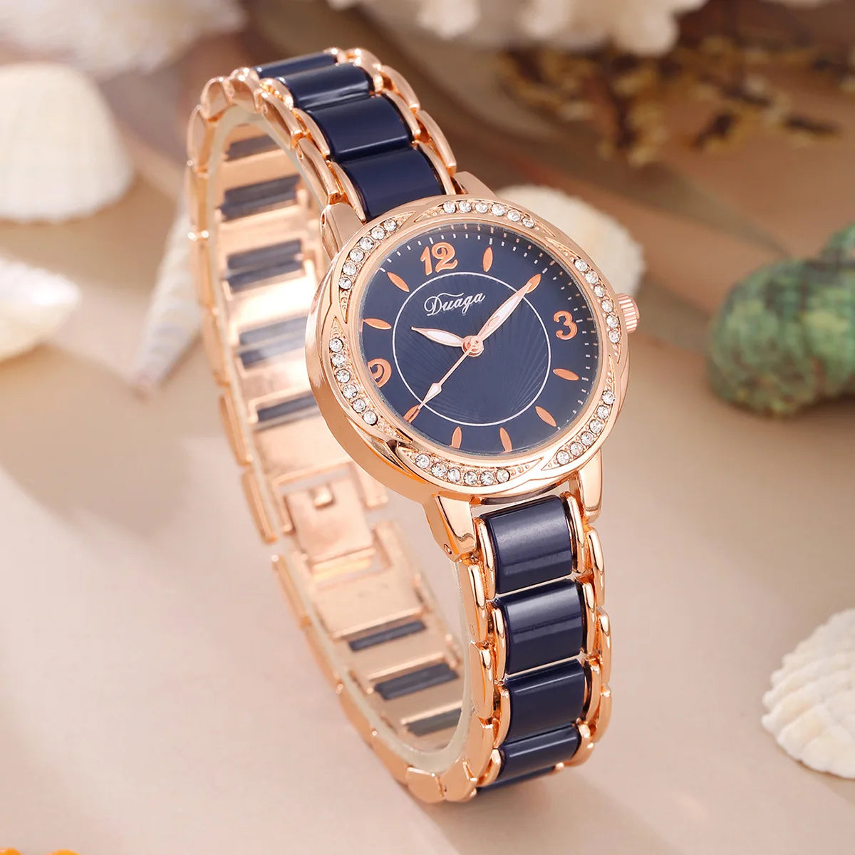 Women's Waterproof Bracelet Quartz Watch