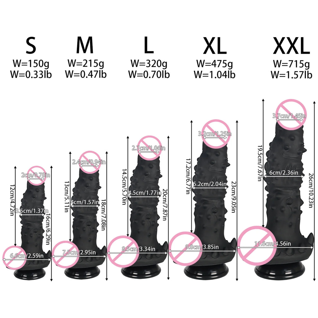 Dog Knot Dildo Monster Dildo Masturbation Big Penis Adult Sex Toys For Women Men Gay G-Spot Particle Massager Silicone Anal Plug