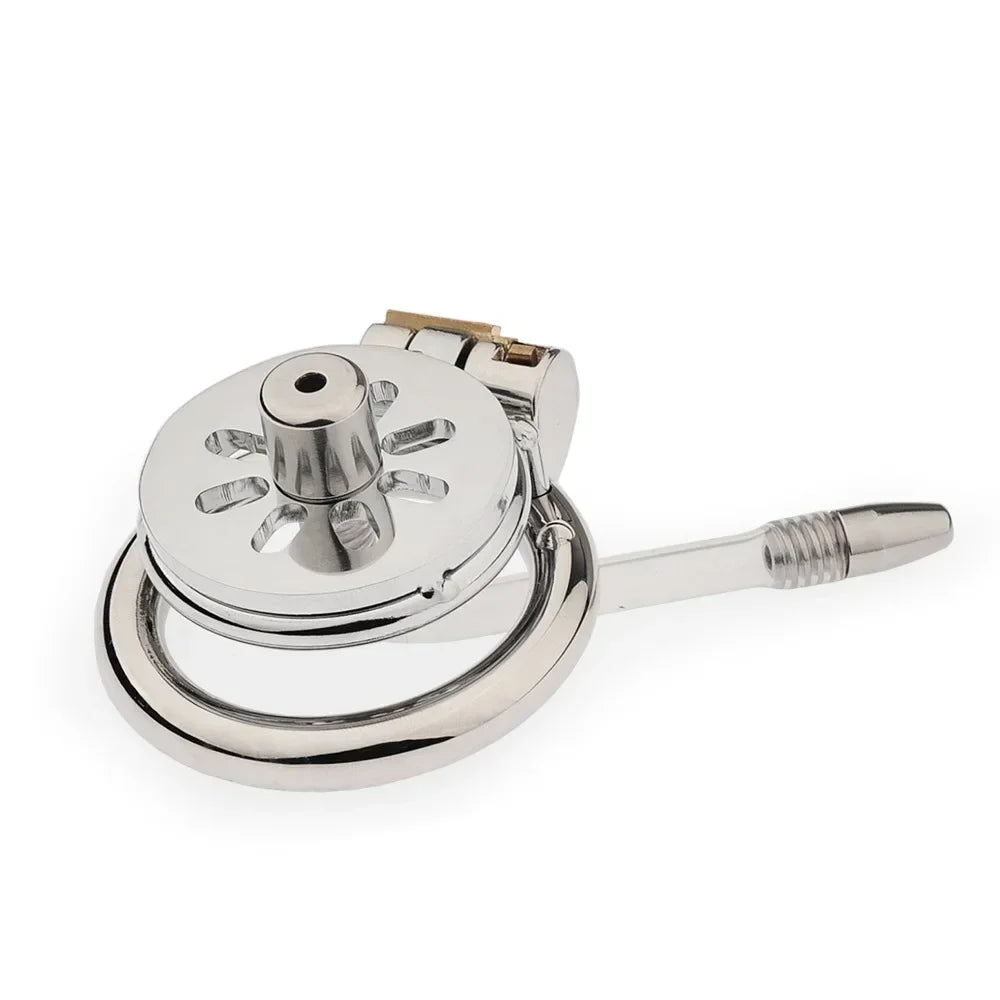 Mini Stainless Steel Chastity Cage