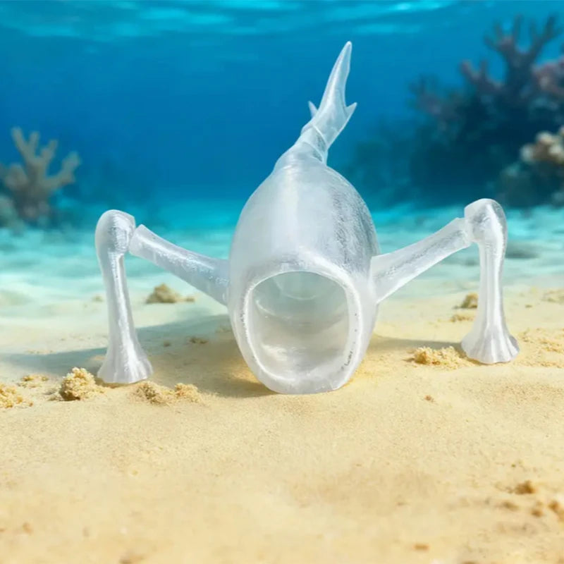 New Joint-movable Deep Sea Monster Figurines Strange Rare Marine Animals Home Room Desk Decor Ornament Model New Year Gift Craft