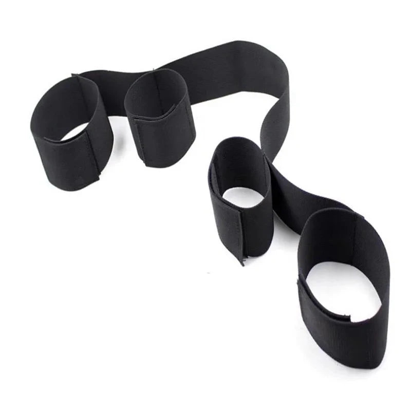 Wrist-to-Ankle BDSM Restraint Cuff Set