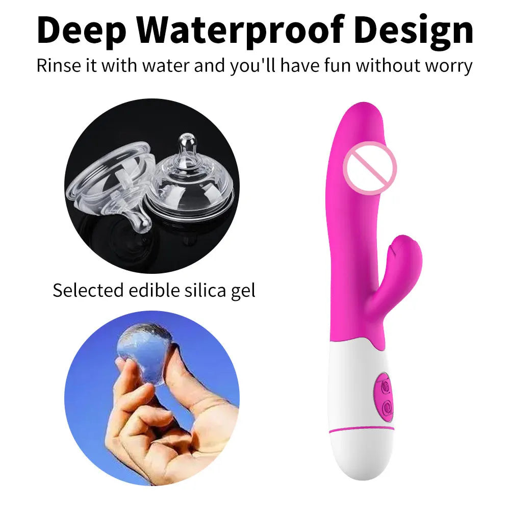 30-Speed Rabbit Vibrator