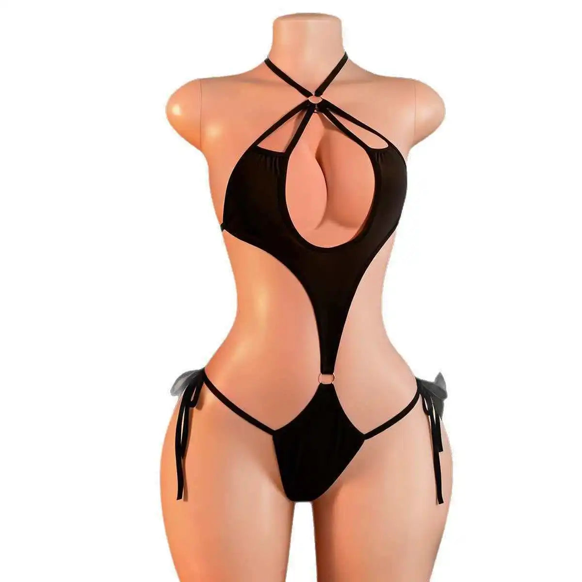 Sexy  Jumpsuit Sex Body Suit Women Lingerie Sexy Nightgown Lace-up Adjustable Bodystocking Adult Exotic Costumes