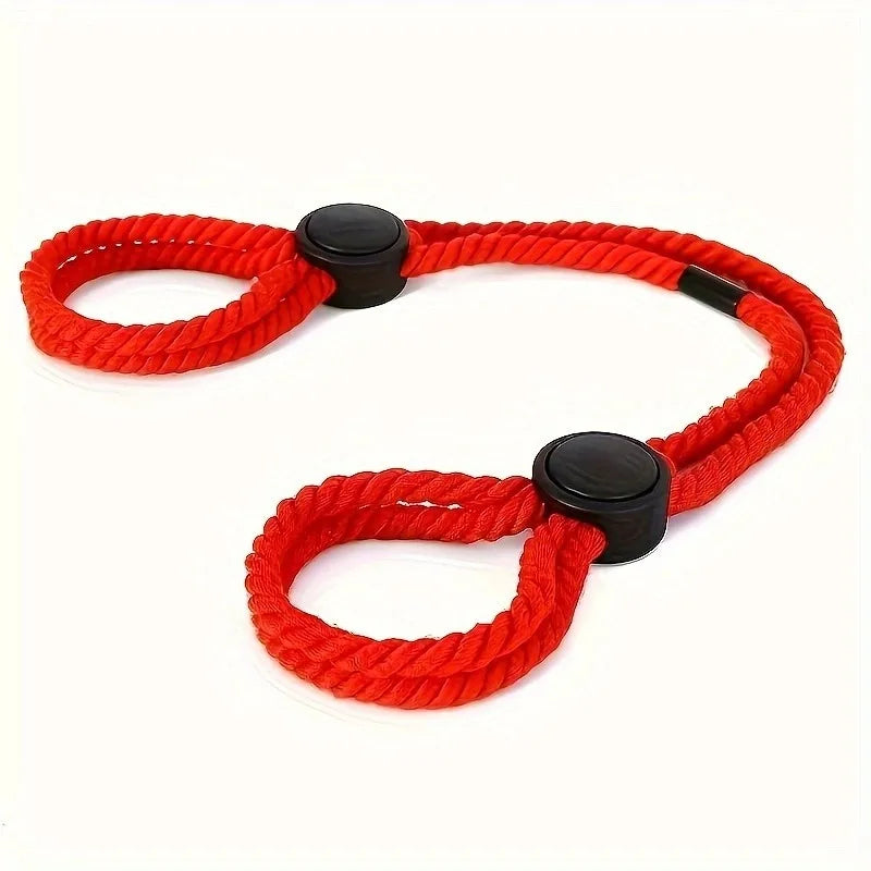 Adjustable BDSM Restraint Rope & Cuff Set