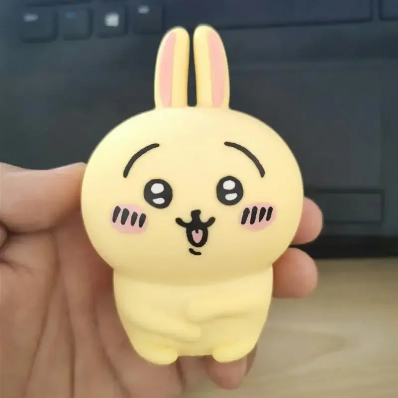Chiikawa Hachiware & Usagi Light-Up Vinyl Doll