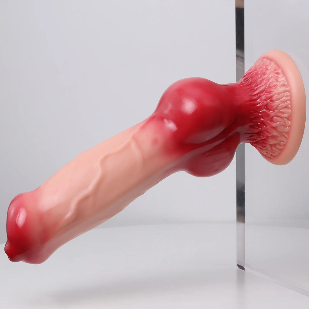 Huge Dildo Animal/Dog Dildo Realistic Penis with Suction Cup Big Butt Plug Giant Monster Cock Dick Adults Supplies for Men Women