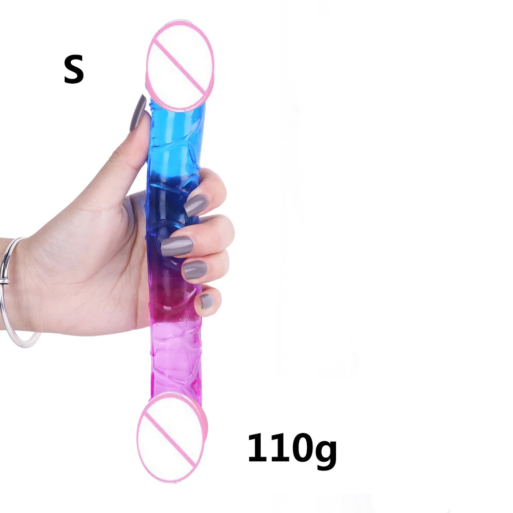 Flexible Double-Ended Realistic Dildo