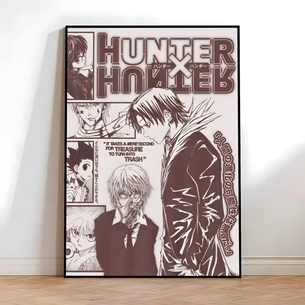 H-Hunter Hunter Poster High-quality vintage prints & posters for home, bar, cafe, aesthetic wall art.