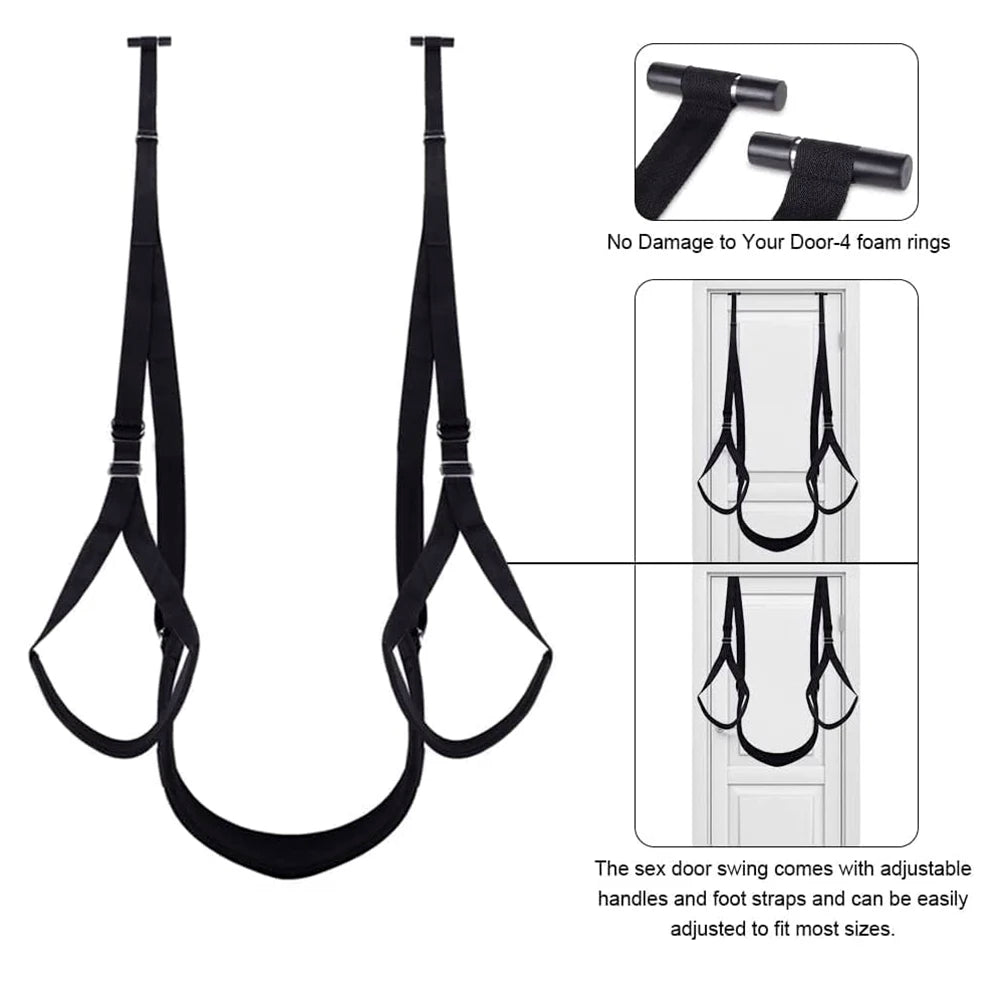 Adjustable Door-Mount Couple Swing Straps