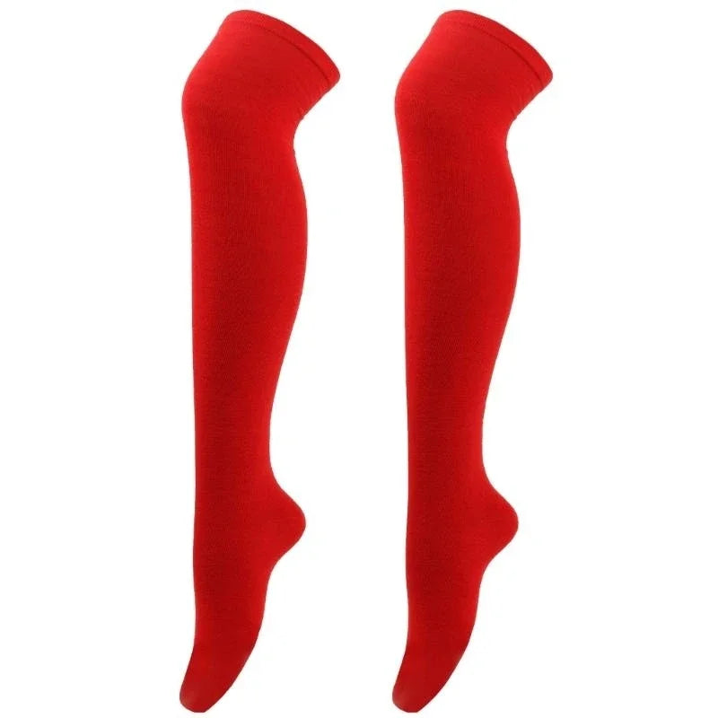 Womens Thigh High Socks Knee Highs Women Girls Slouchy Boot Socks Over Knee Sock 15UB