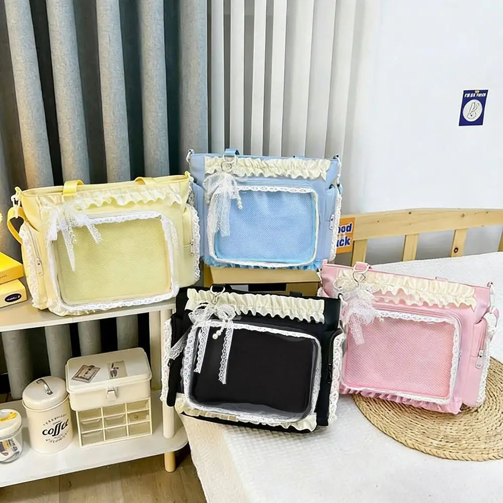 Japanese Transparent Ita Crossbody Bag