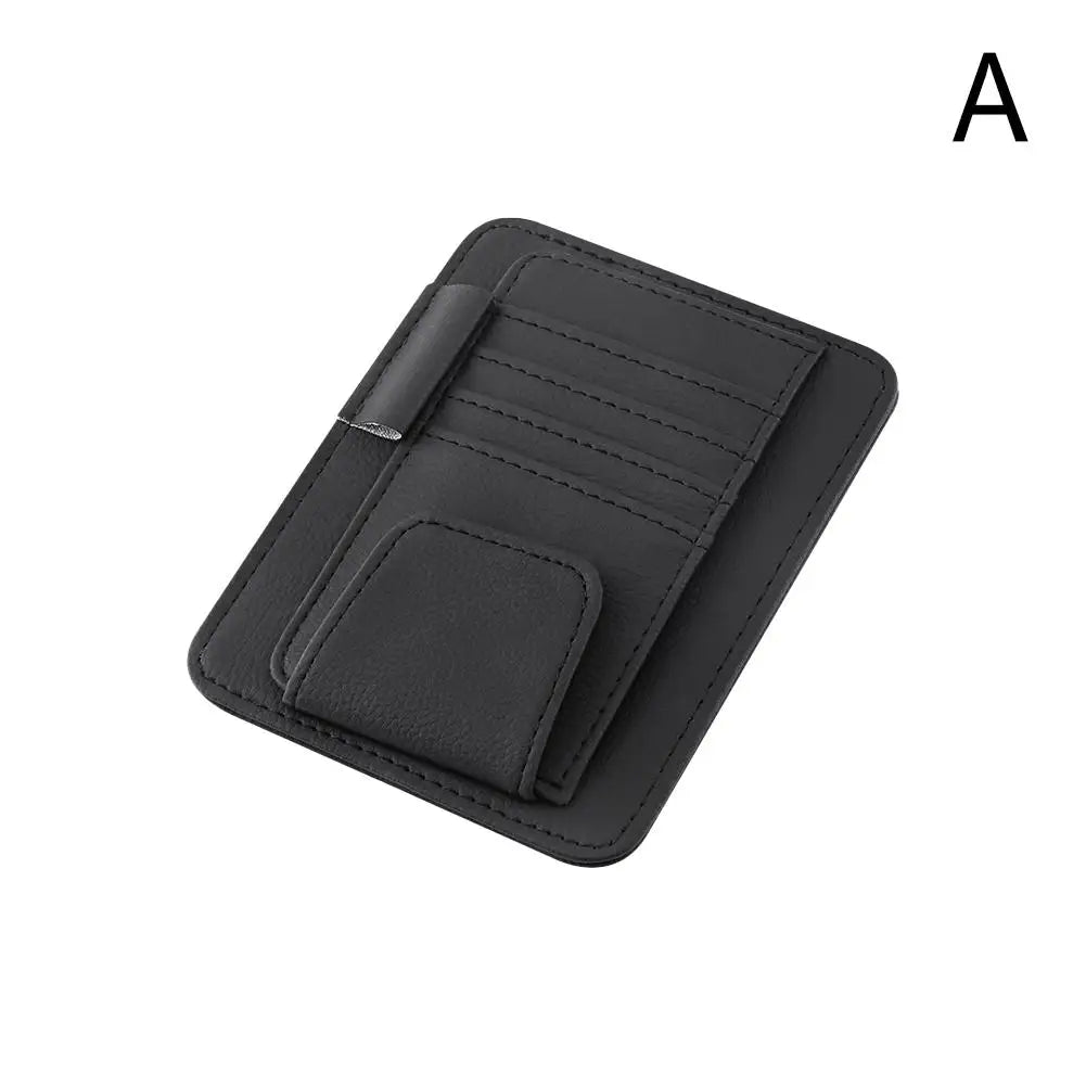 Car Sun Visor Card & Sunglasses Organizer