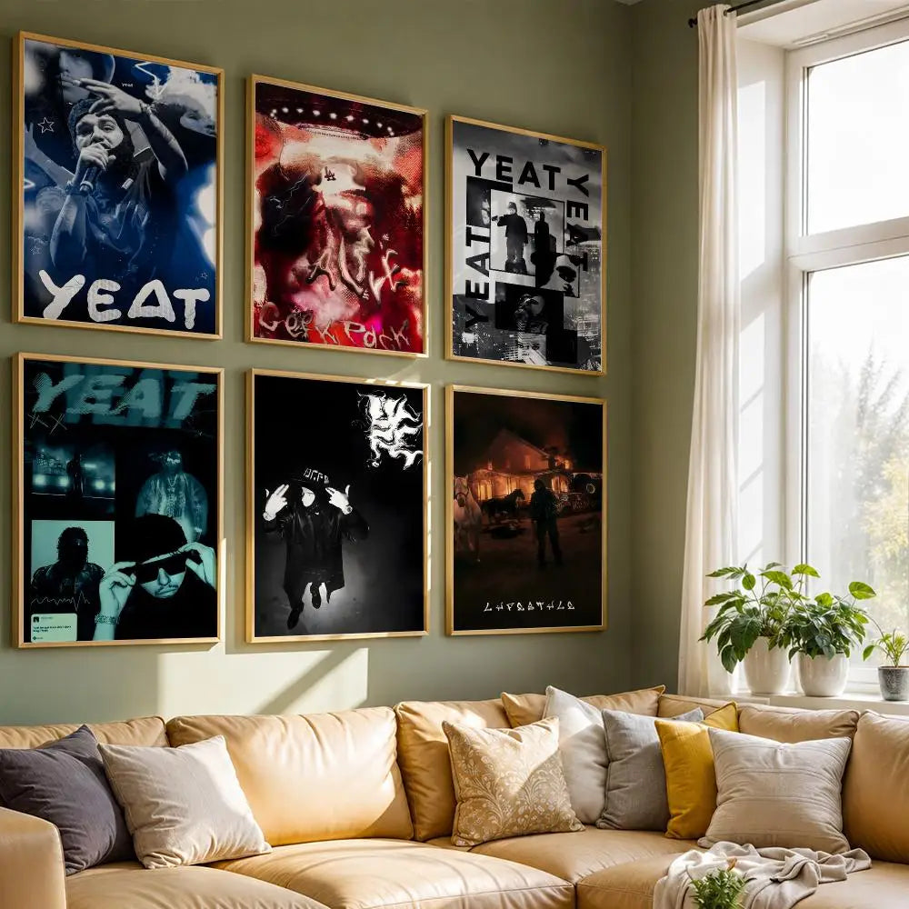 Yeat Hip-Hop Wall Art Poster