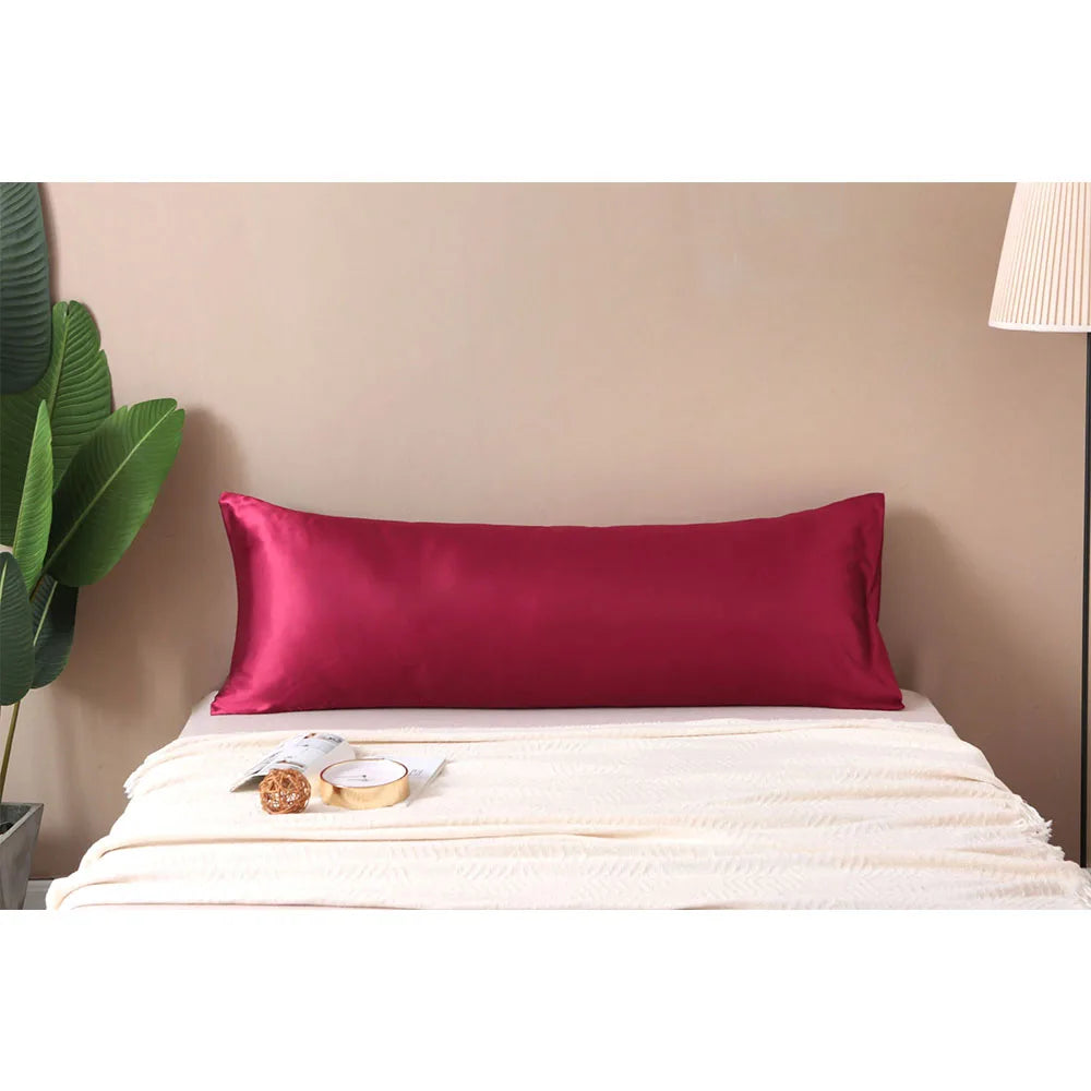 20 x 54 in Satin Body Pillow Cover