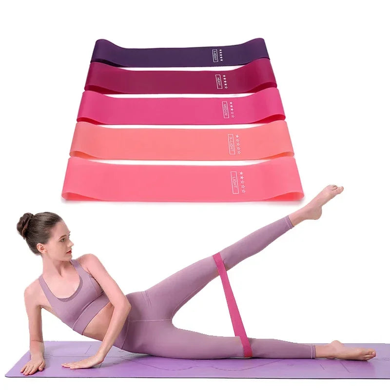 Portable Rubber Fitness Resistance Band