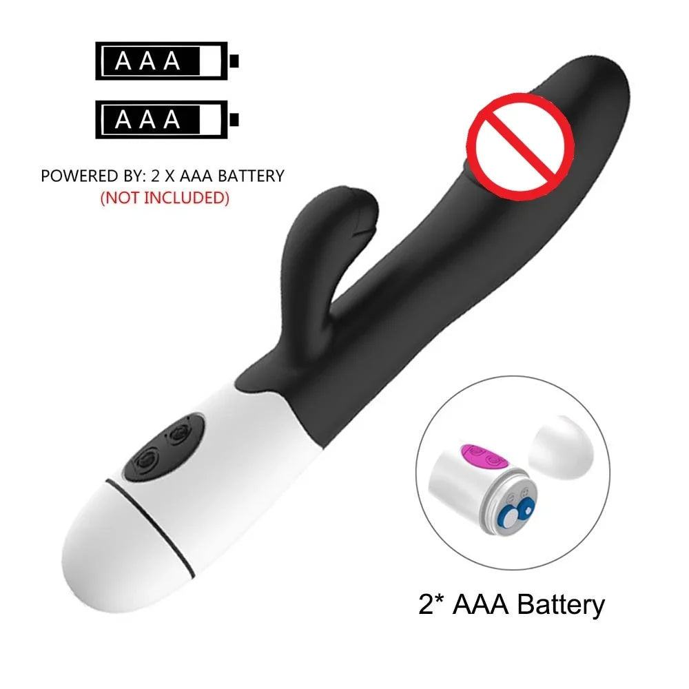 Dual-Vibration Rabbit Vibrator