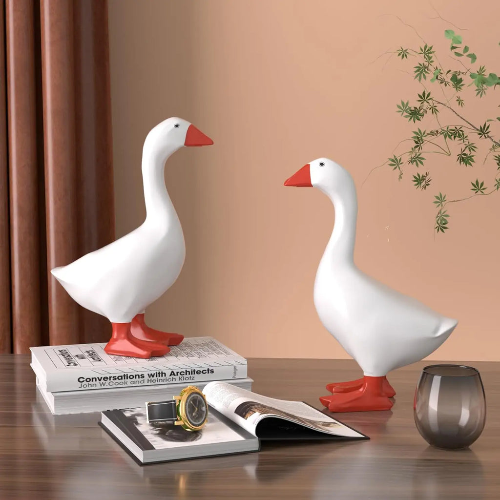 Magnetic Goose Key Holder & Desk Decor