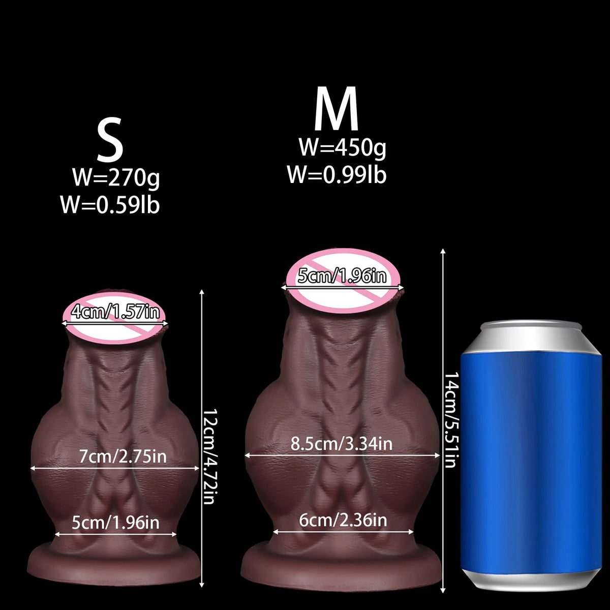 Large Silicone Horse-Shaped Dildo with Suction Cup