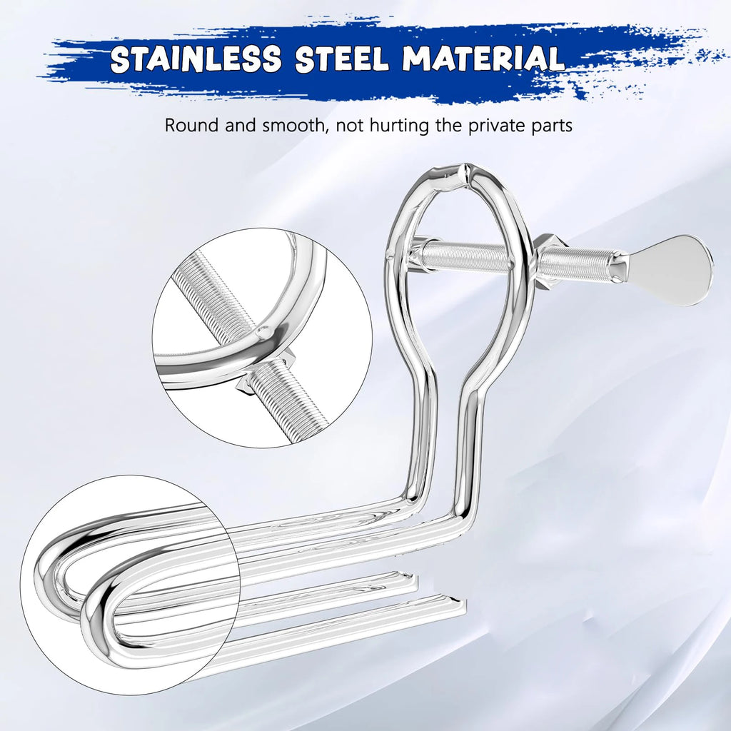 Adjustable Stainless Steel Anal Expander Plug