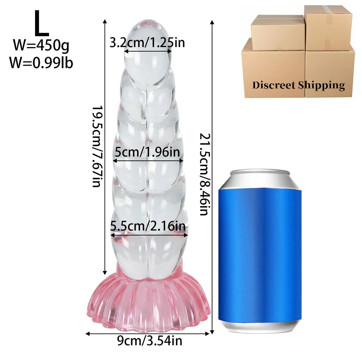 Soft Crystal Anal Plug