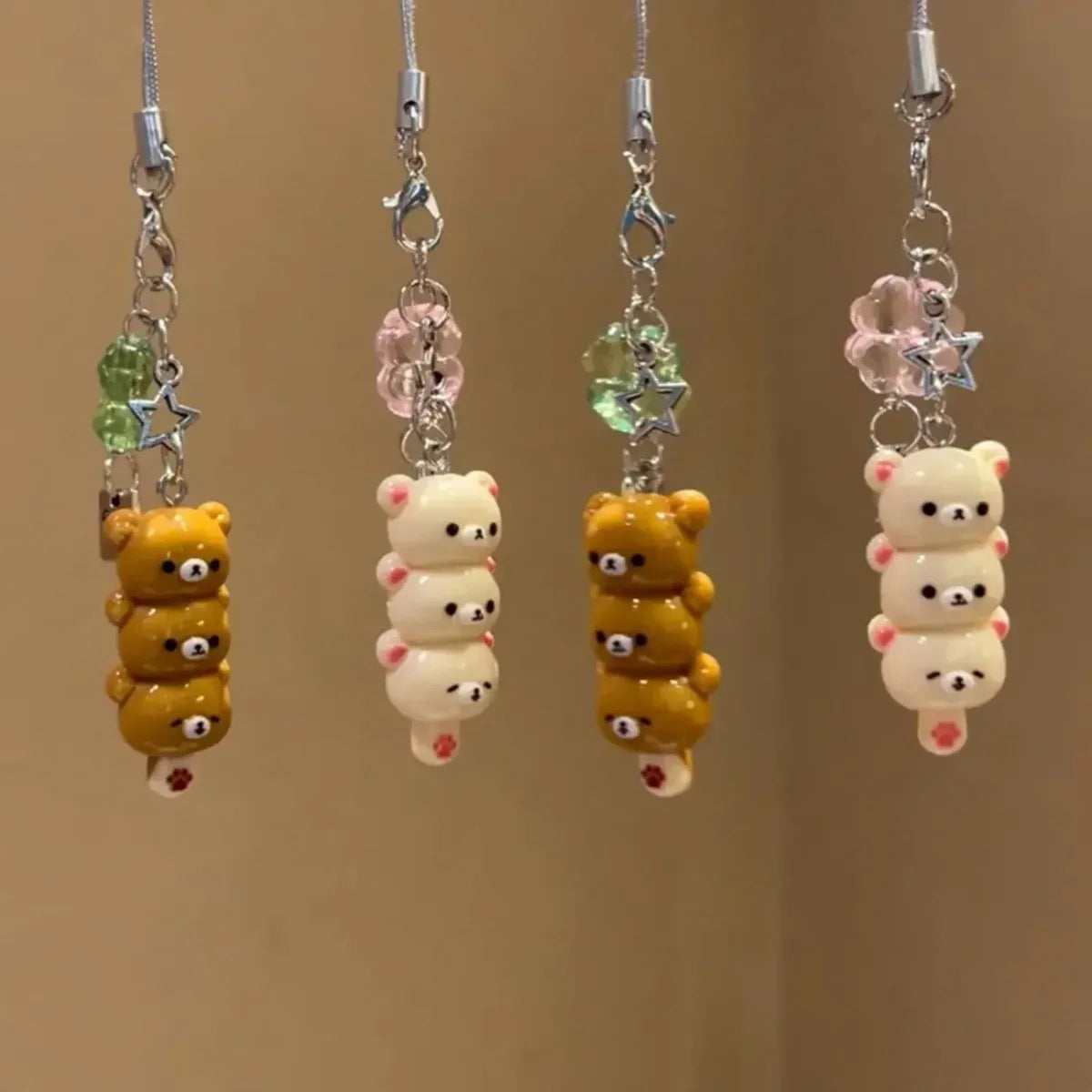 Kawaii Bear Phone & Bag Charm