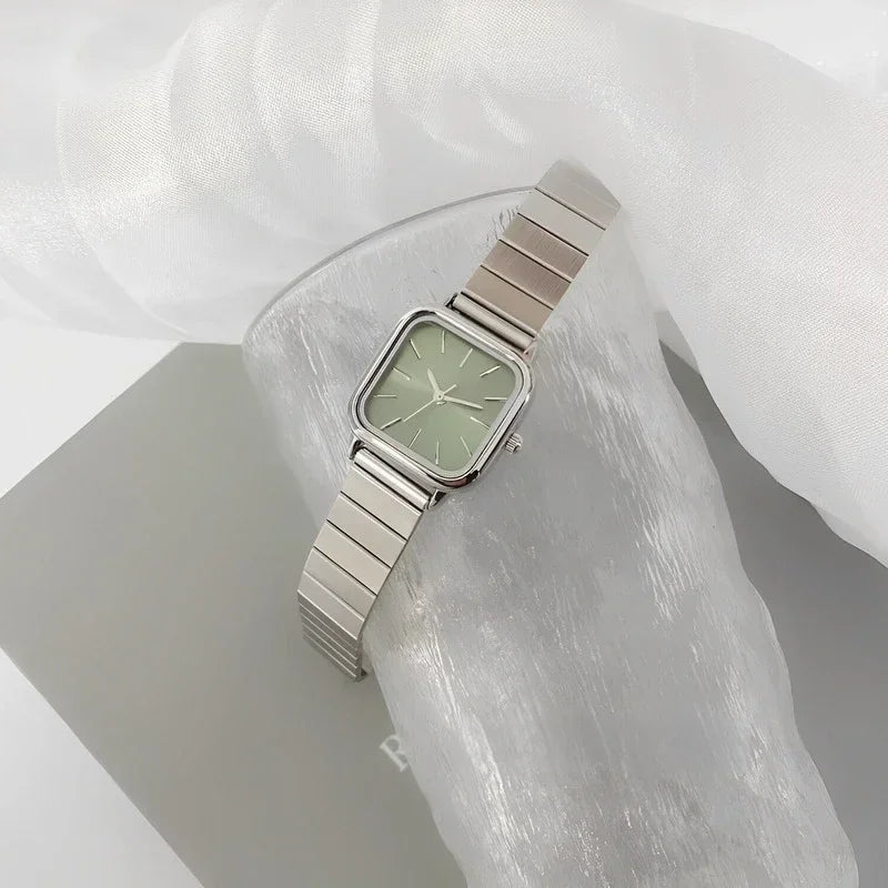 Women's Stainless Steel Bracelet Quartz Watch