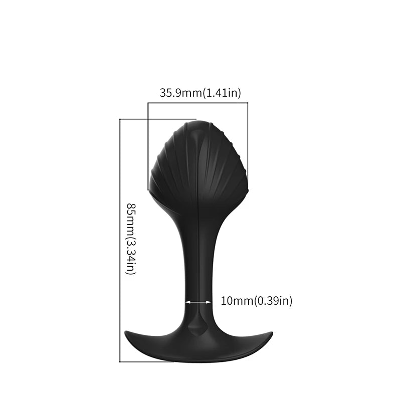 Wearable Silicone Anal Bead & Plug