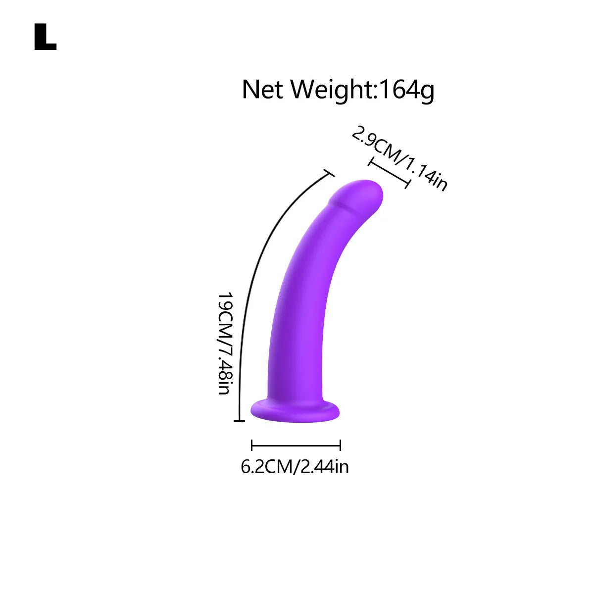 Soft Liquid Silicone Animal-Style Dildo & Plug