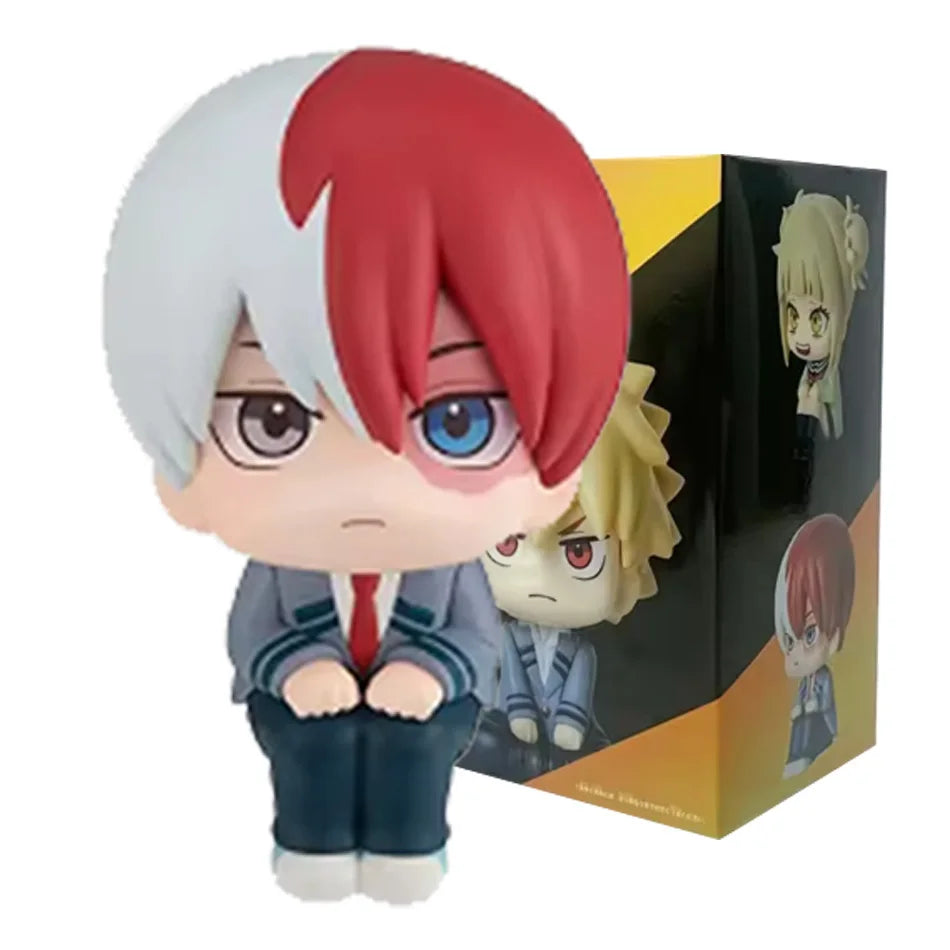 New My Hero Academia (MHA): Tomura Shigaraki / Izuku Midoriya / Katsuki Bakugo Cute Chibi PVC Figurine | Collectible Toy Model