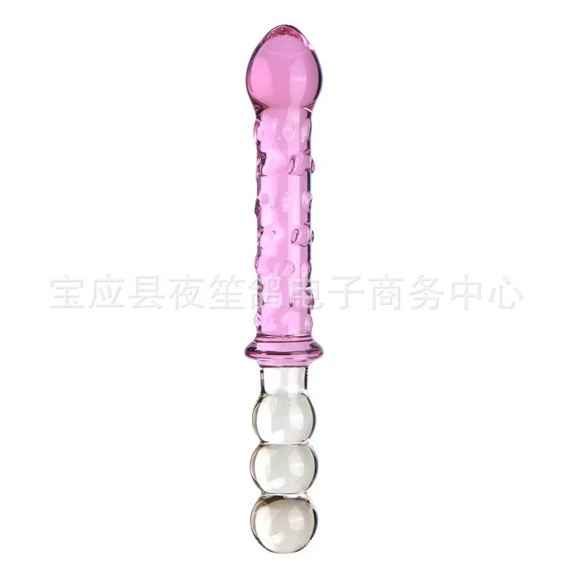 Crystal Glass G-Spot & Anal Wand