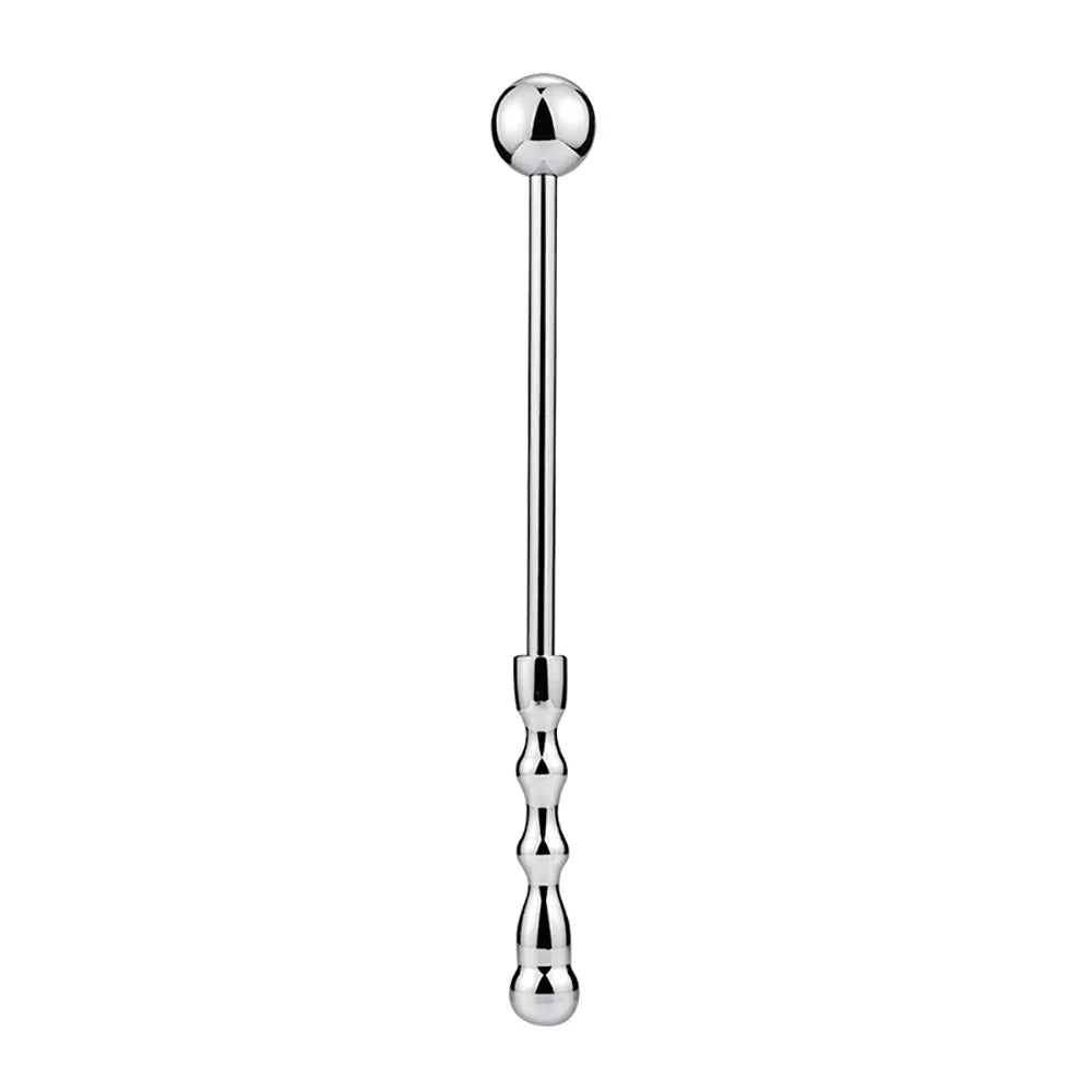 Stainless Steel Double-Ended Anal Massage Wand