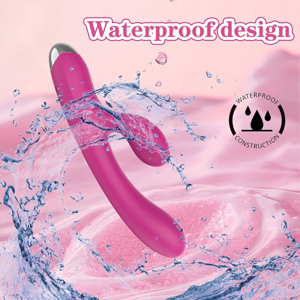 2-in-1 Silicone Rabbit Vibrator