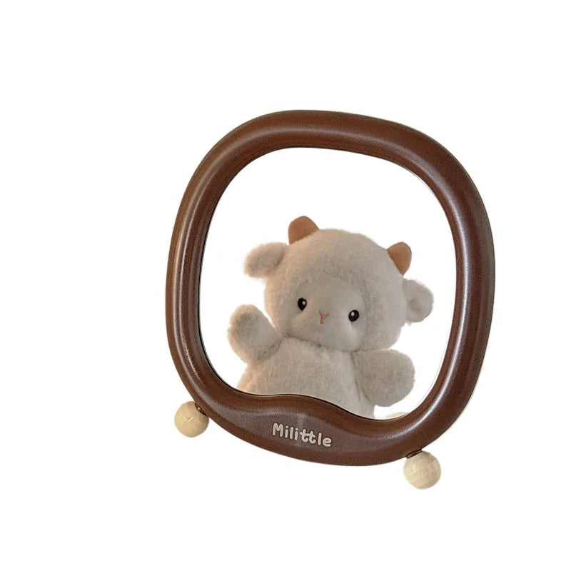Pink Portable Mini Makeup Mirror