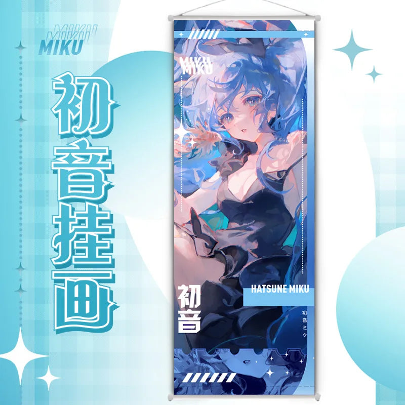 Hatsune Miku Canvas Wall Scroll