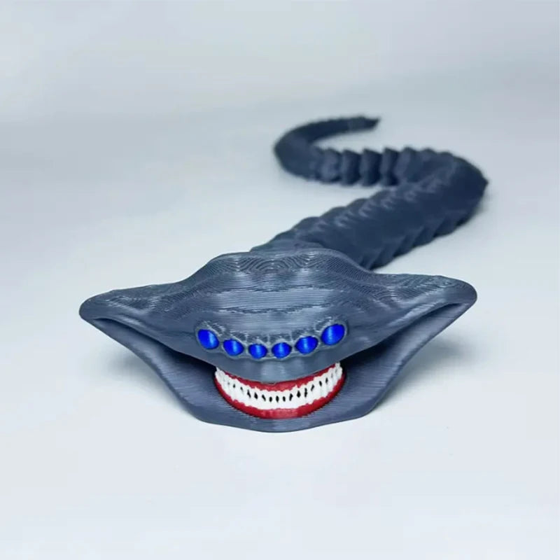 New Joint-movable Deep Sea Monster Figurines Strange Rare Marine Animals Home Room Desk Decor Ornament Model New Year Gift Craft