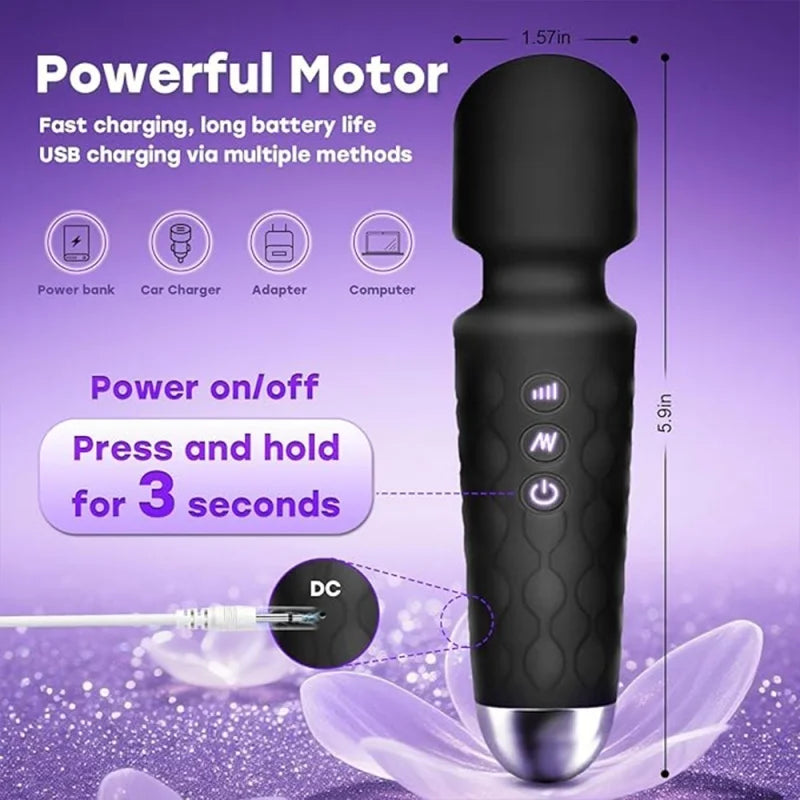 Waterproof Quiet Mini Personal Vibrator