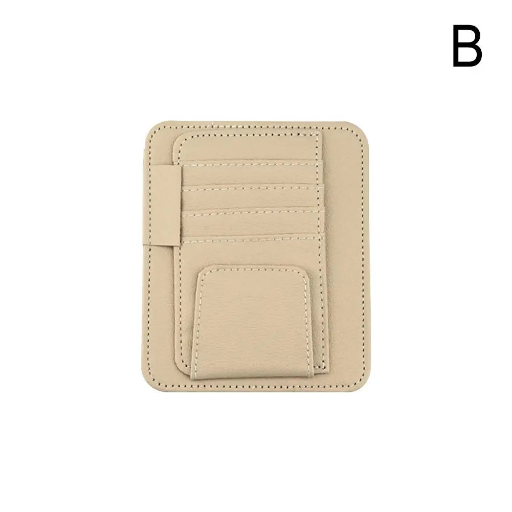 Car Sun Visor Card & Sunglasses Organizer